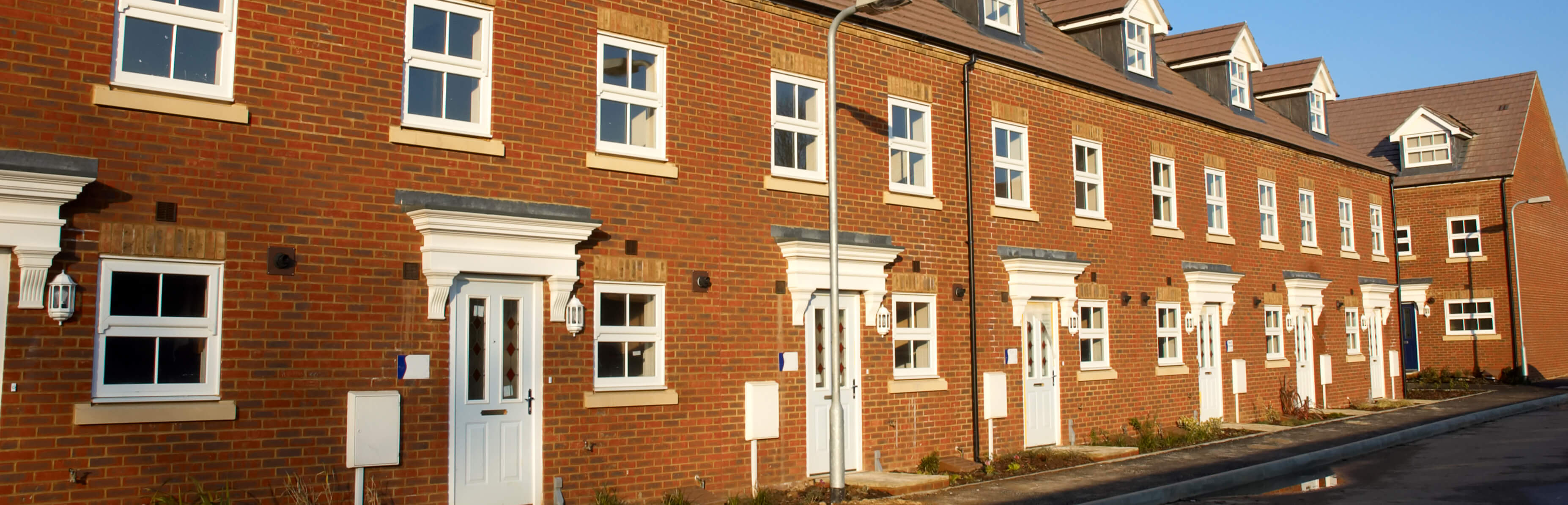 large scale residential developments image of a completely constructed housing estate