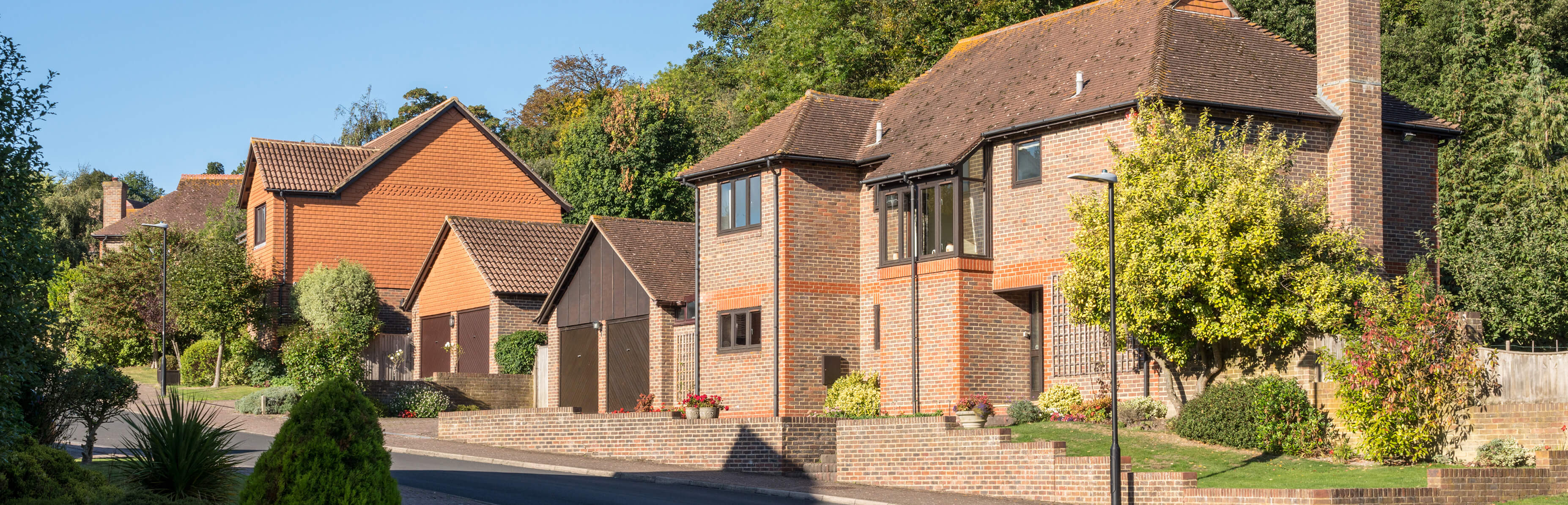 residential planning consultants image of houses on a residential street