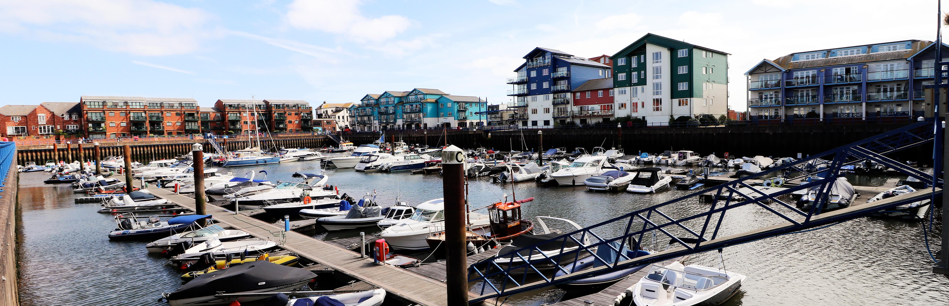 planning applications image of boats docked at the waterside